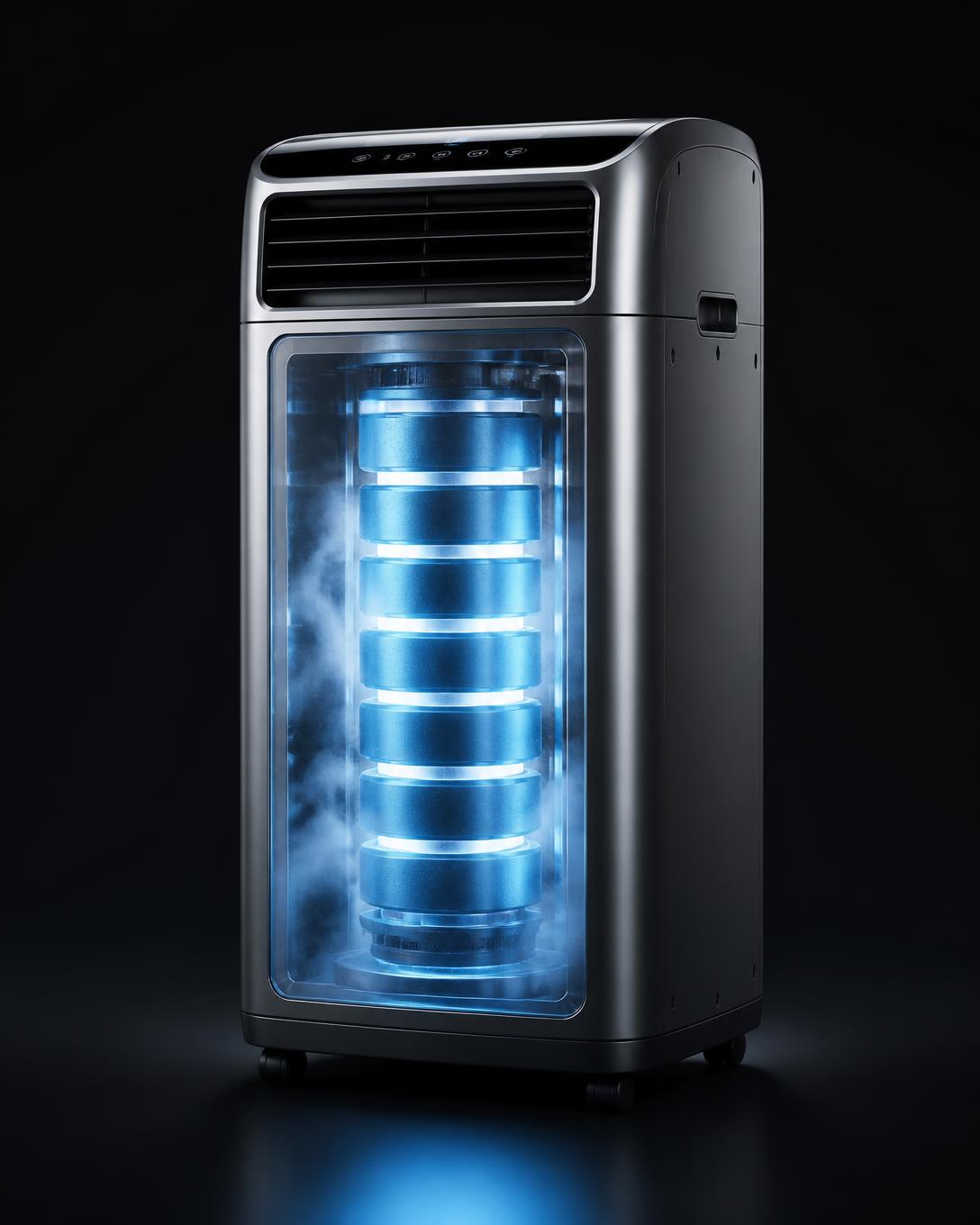 Technologie brevetée de stockage thermique.